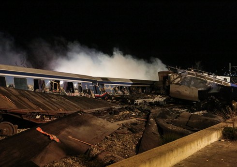 Yunanıstanda qatar qəzasında ölənlərin sayı 26 nəfərə çatıb – YENİLƏNİB