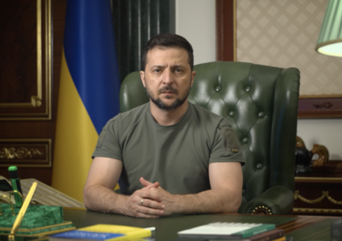 Zelenski 41 yaşayış məntəqəsinin işğaldan azad olunduğunu açıqlayıb