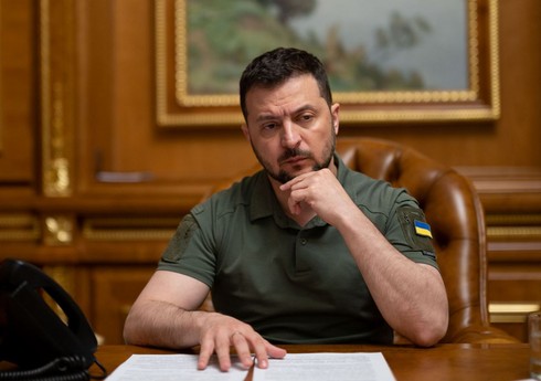 Zelenski: Çernobıl AES-in enerji blokunun sığınacağına dron düşüb