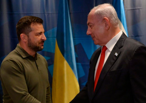 Zelenski Netanyahuya zəng edib