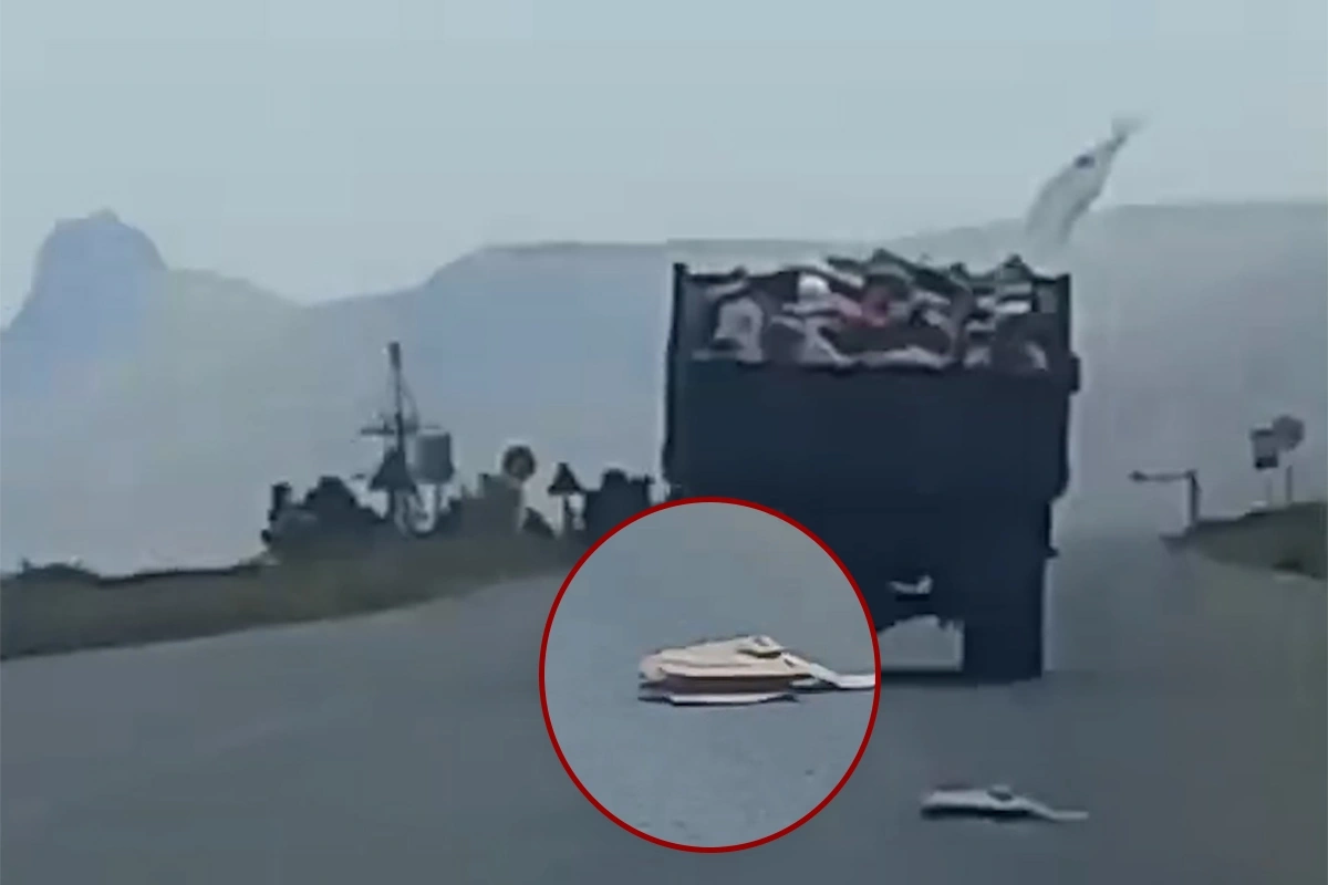 ZiL magistral yolda antisanitar vəziyyət yaradıb